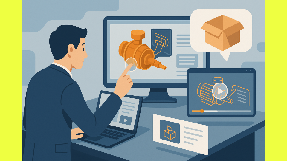 動画だけでは伝わらない”を解決する、デジタルツインのインタラクティブ力