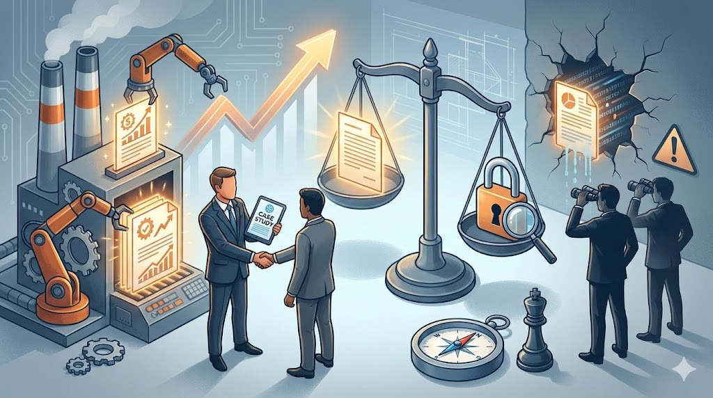 製造業BtoBが「事例コンテンツ」を作るときに、必ず気をつけるべき7つのポイント ── 営業に効くはずの事例が、逆効果になる前に