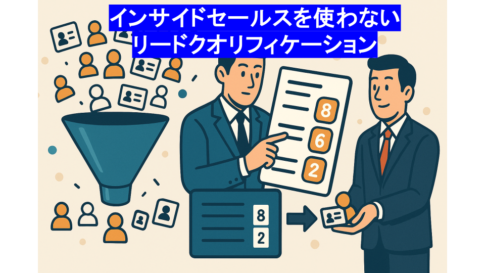 営業に丸投げしない！製造業BtoBでリードの品質を高める『コンテンツ型リードクオリフィケーション』