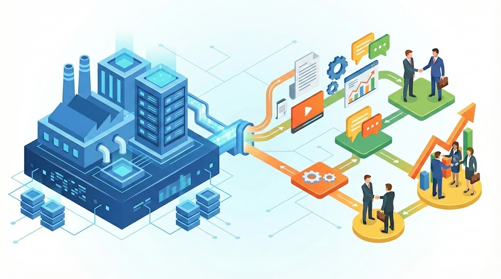 オウンドメディアとコンテンツマーケティングの違いとは?BtoB企業が混同しやすい境界線を整理する