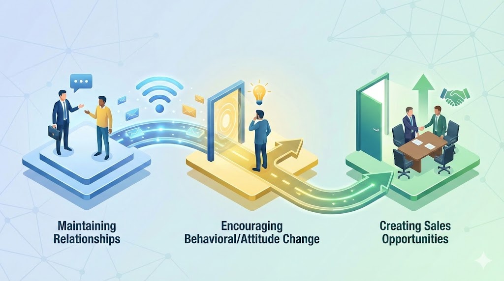 リードナーチャリングの本質 ─ 「関係維持」「態度変容」「商談創出」を意識したコンテンツ設計のポイント