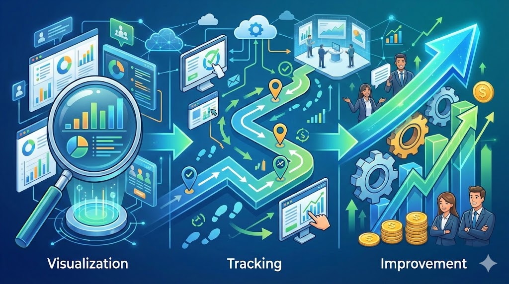 営業DXのROIを高めるVizlabo流アプローチ:可視化・追跡・改善